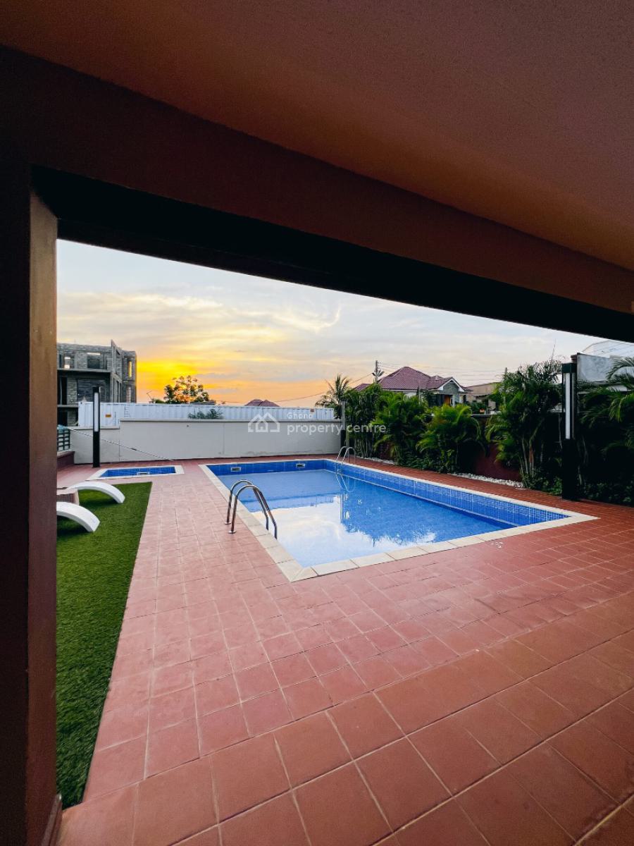 Furnished 3 Bedroom Townhouse in a Gated Community with Swimming Pool, Tse Addo, Accra, Townhouse for Rent