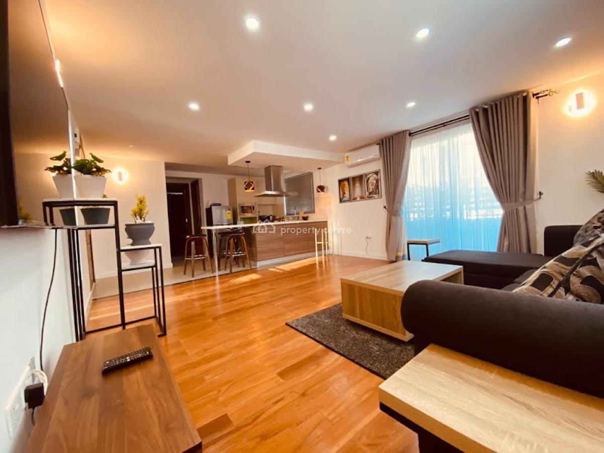 Furnished 1 Bedroom Apartment in a Gated Community with Pool, Bush Road, Tse Addo, Accra, Mini Flat for Rent