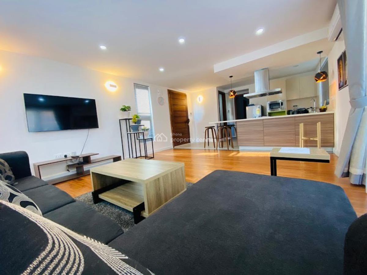 Furnished 1 Bedroom Apartment in a Gated Community with Pool, Bush Road, Tse Addo, Accra, Mini Flat for Rent