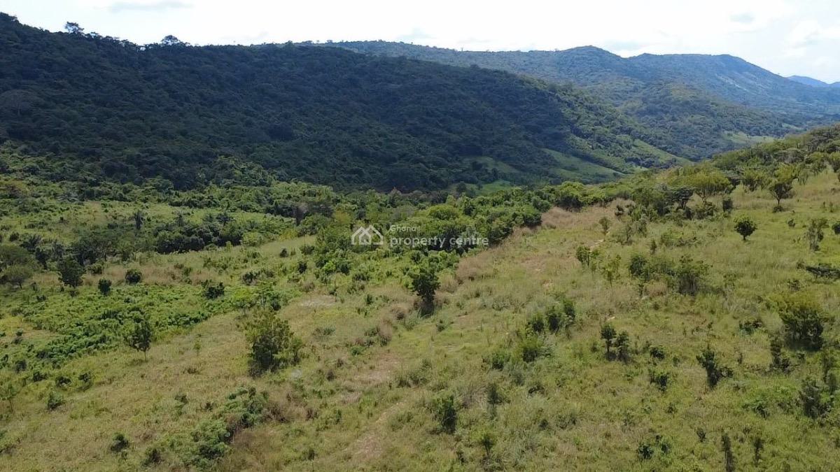 50 Acres of Estate Land in Akosombo, Akosombo, Asuogyaman, Eastern Region, Residential Land for Sale