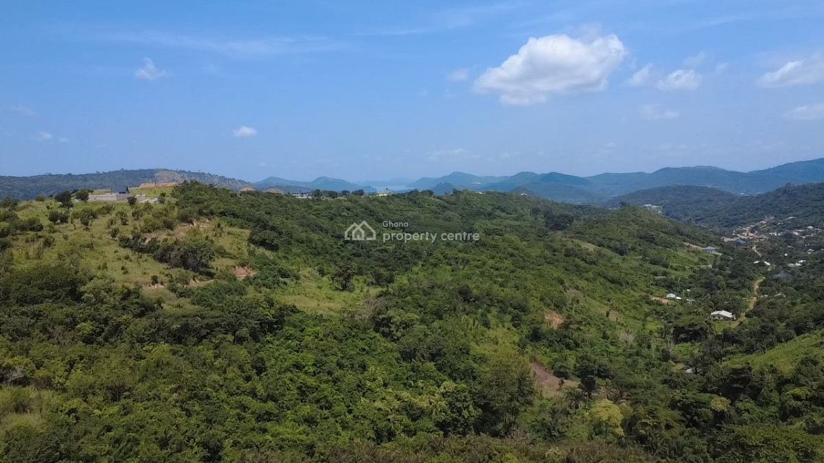 50 Acres of Estate Land in Akosombo, Akosombo, Asuogyaman, Eastern Region, Residential Land for Sale