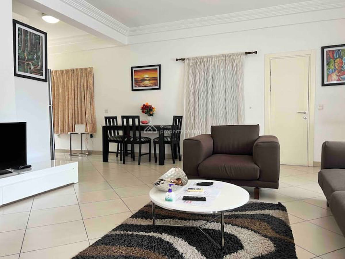 Furnished 2 Bedroom Apartment with Swimming Pool, North Ridge, Accra, Apartment for Rent