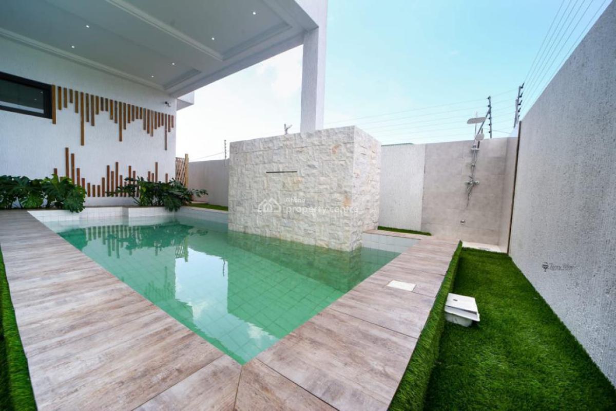 Newly 4-bedroom Apartment Nestled in The Prestigious Neighborhood of a, Boundary Road, East Legon, Accra, House for Sale