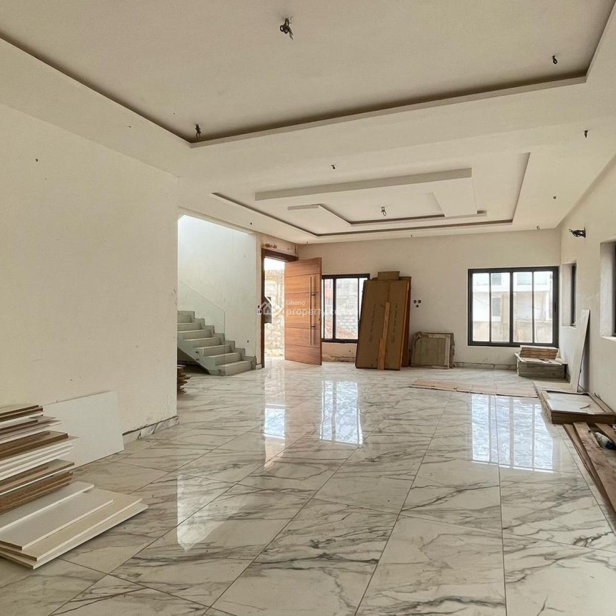 Detached 4 Bedroom Duplex with Staff Quarters in a Gated Community, Regimanuel, East Airport, Airport Residential Area, Accra, Detached Duplex for Sale