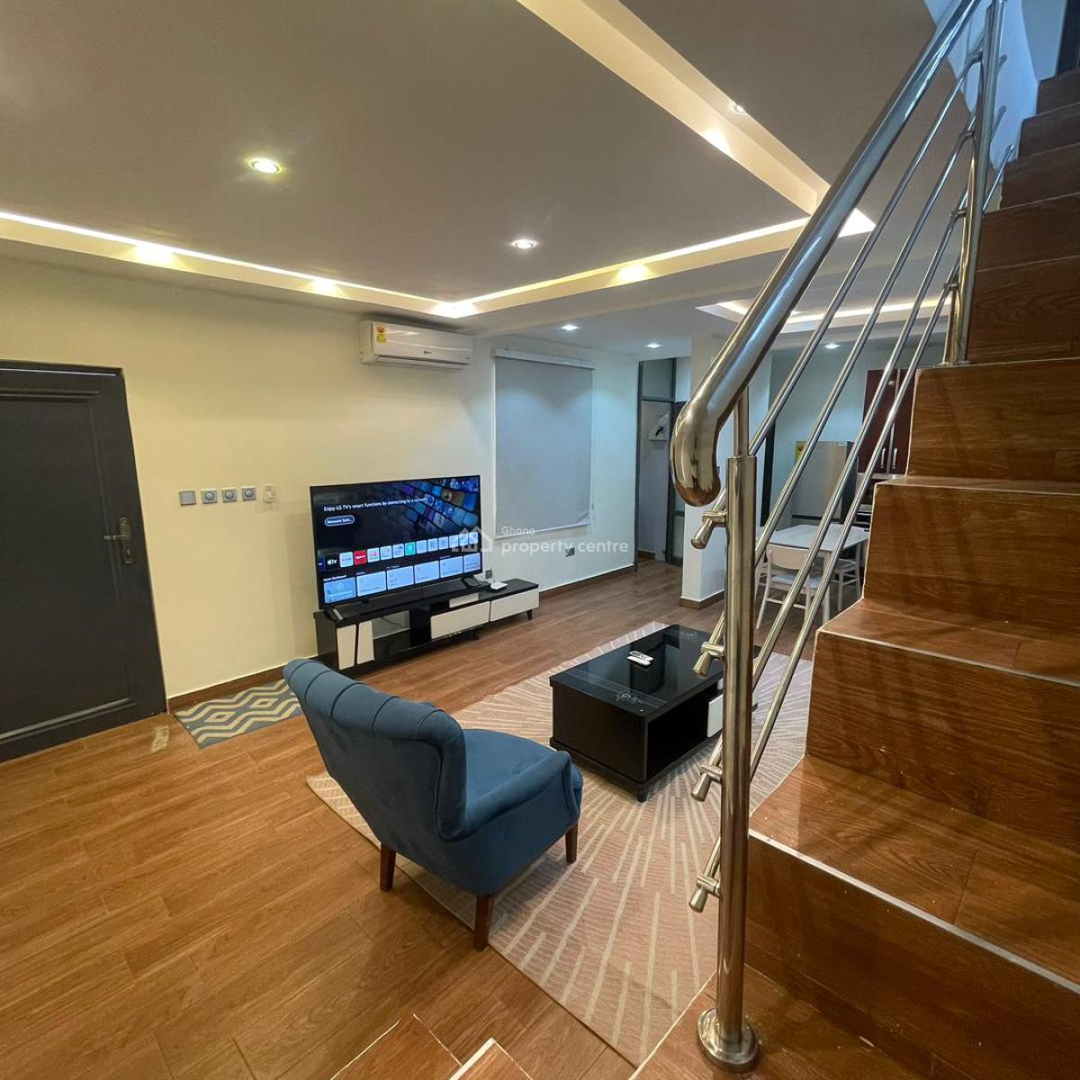 Fully Furnished 3-bedroom Townhouse @ West Trasacco, West Trasacco, Ashaley Botwe, Adenta Municipal, Accra, Townhouse Short Let