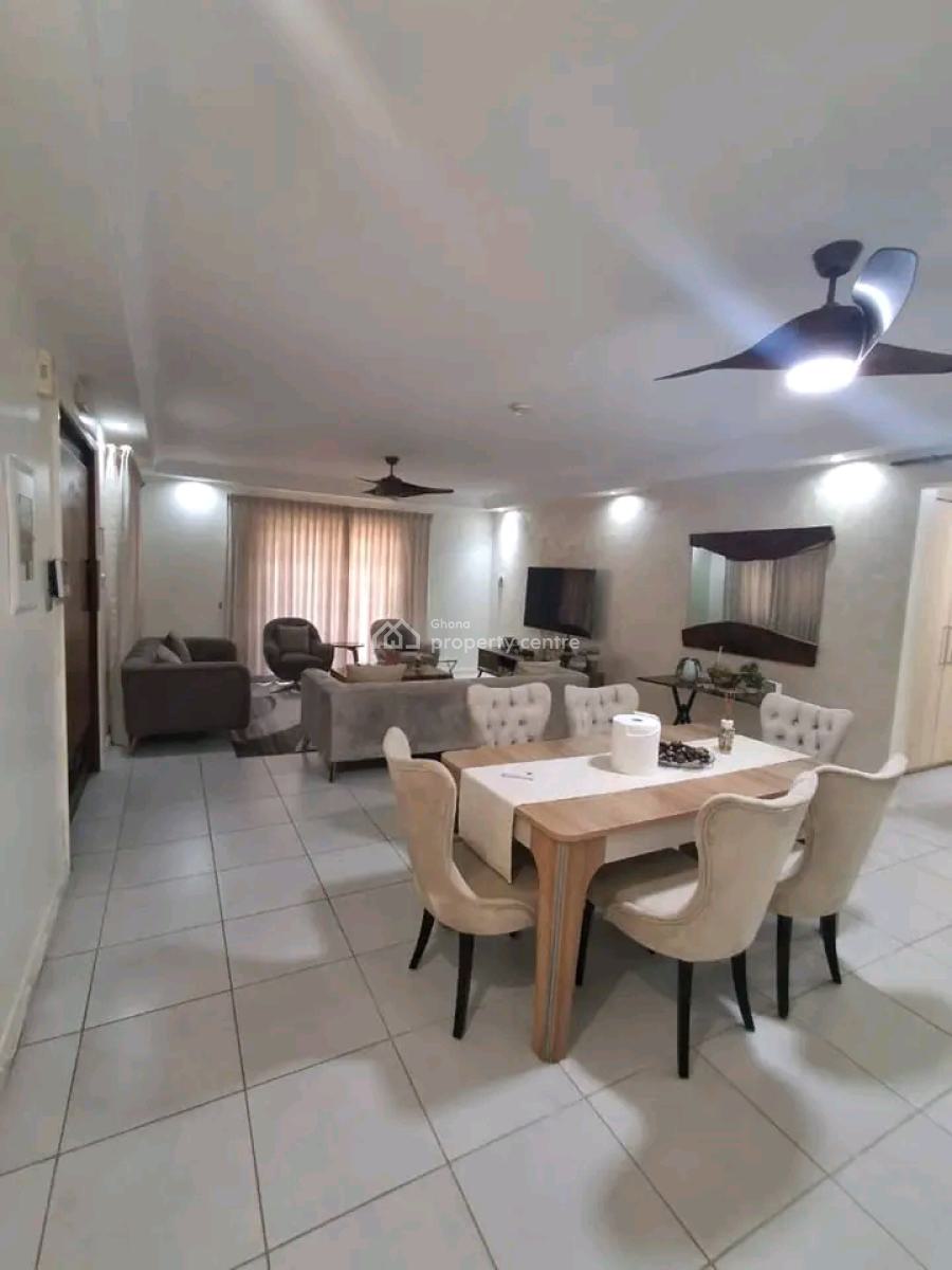 Luxurious 3-bedroom Fully Furnished Smart Apartment @ North Ridge, North Ridge, Accra, Apartment for Rent