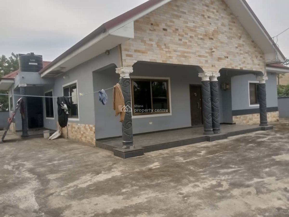 3 Bedrooms at Amasaman, Amasaman Obeyeyie, Ga West Municipal, Accra, Detached Bungalow for Rent
