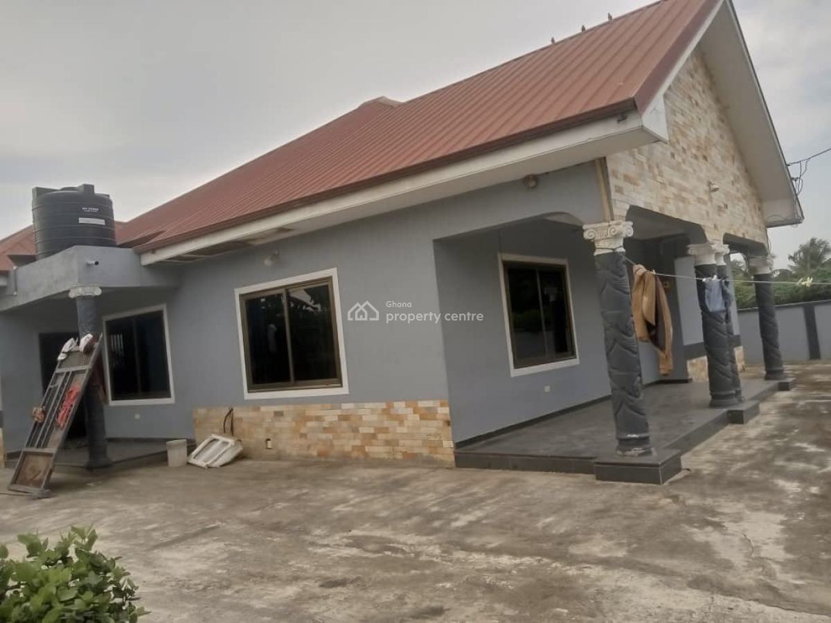 3 Bedrooms at Amasaman, Amasaman Obeyeyie, Ga West Municipal, Accra, Detached Bungalow for Rent