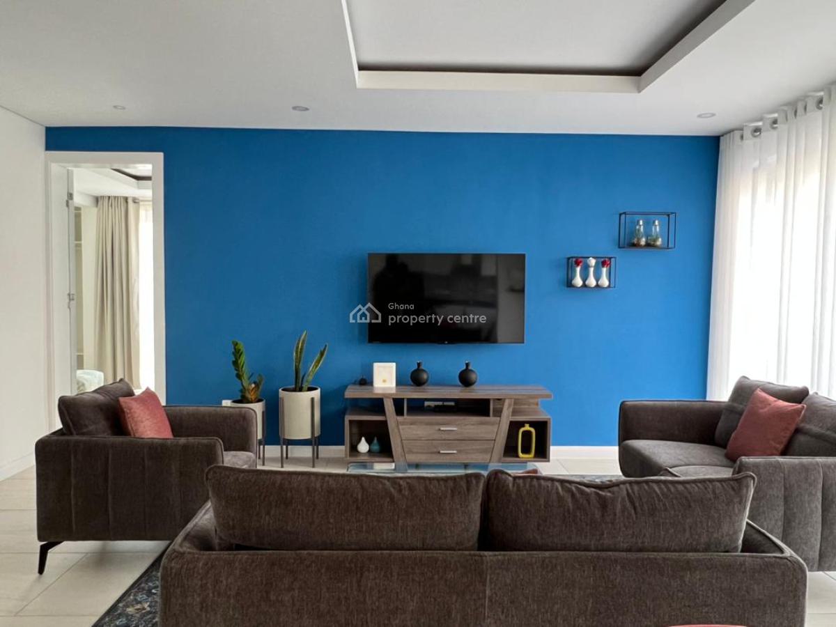 Furnished 3 Bedroom Apartment with with Swimming Pool and Gym, Airport Residential Area, Accra, Apartment for Rent