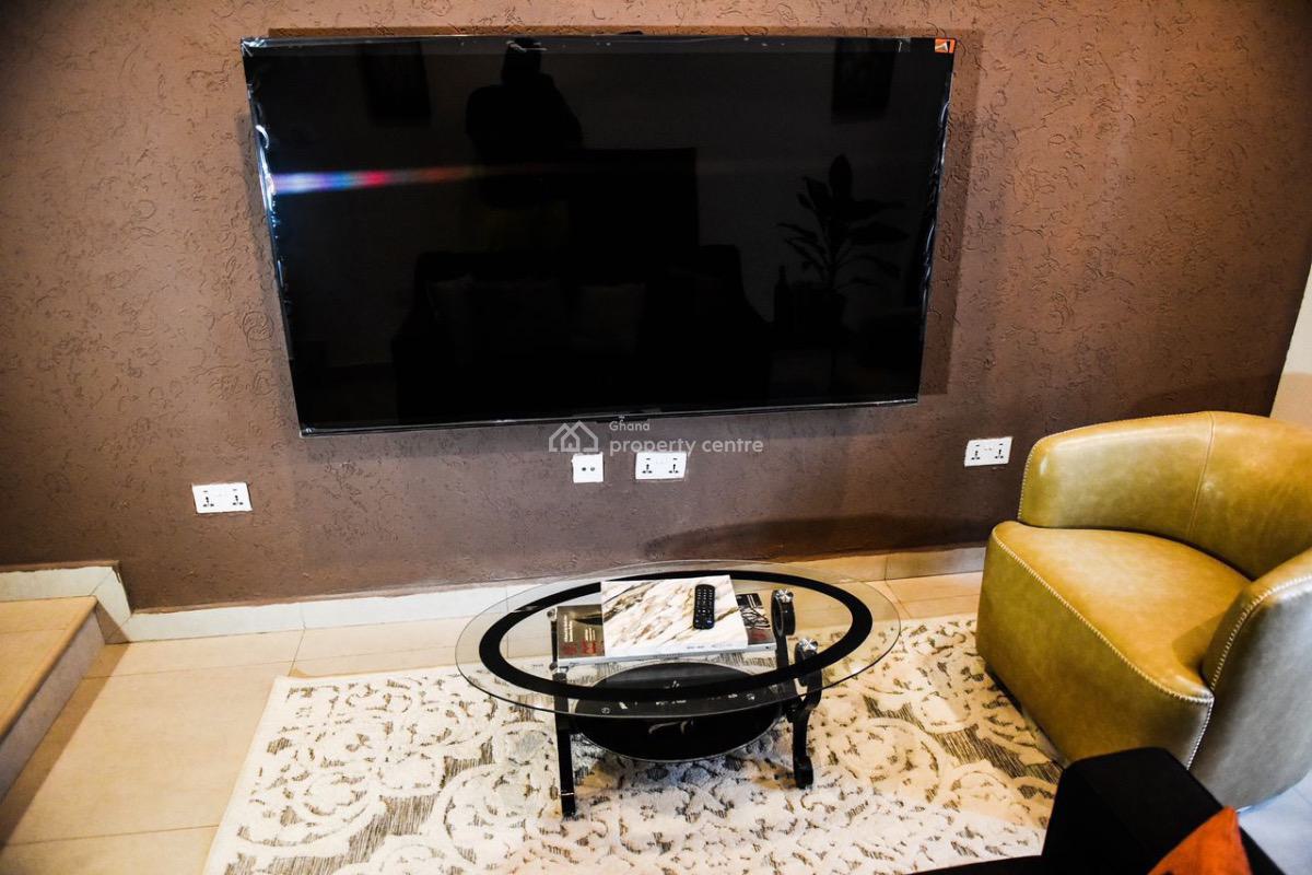 Fully Furnished 1 Bedroom Apartment, Mahama Road, East Airport, Airport Residential Area, Accra, Mini Flat for Rent
