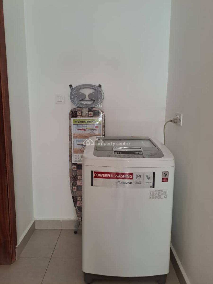 Fully Furnished 1 Bedroom Apartment, Mahama Road, East Airport, Airport Residential Area, Accra, Mini Flat for Rent