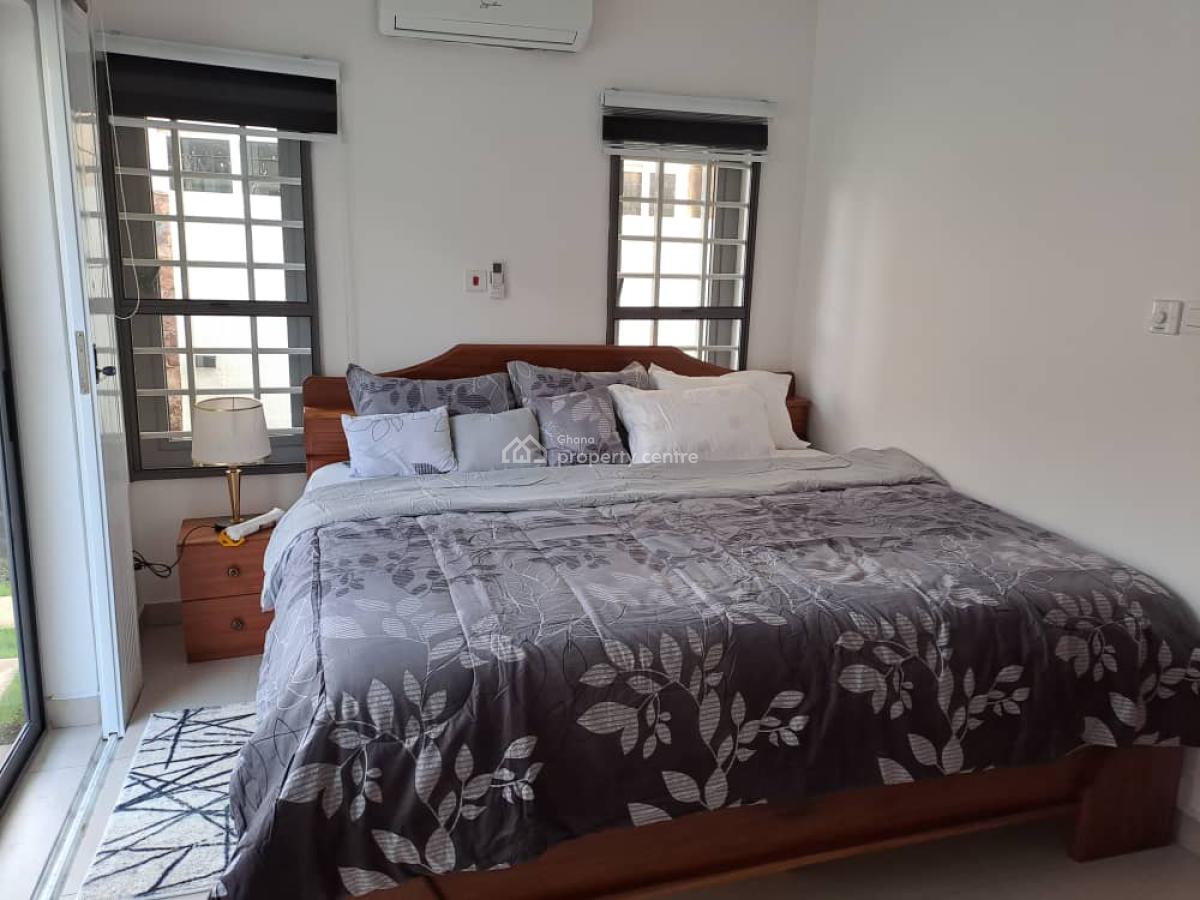 Fully Furnished 1 Bedroom Apartment, Mahama Road, East Airport, Airport Residential Area, Accra, Mini Flat for Rent