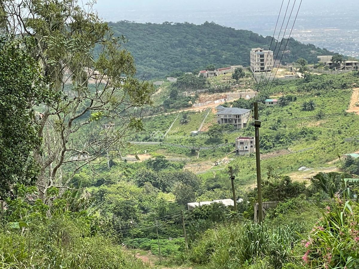 Premium Land with Spectacular Views, Around Aburi Girls Senior High, Aburi, Akuapim South Municipal, Eastern Region, Residential Land for Sale