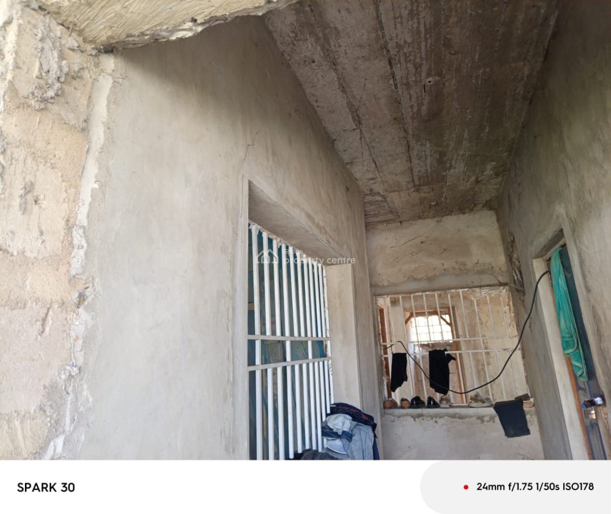 *roadside Freehold 2units of 2brm with Storey Foundation @ Sakaman, Sakaman, Accra Metropolitan, Accra, House for Sale