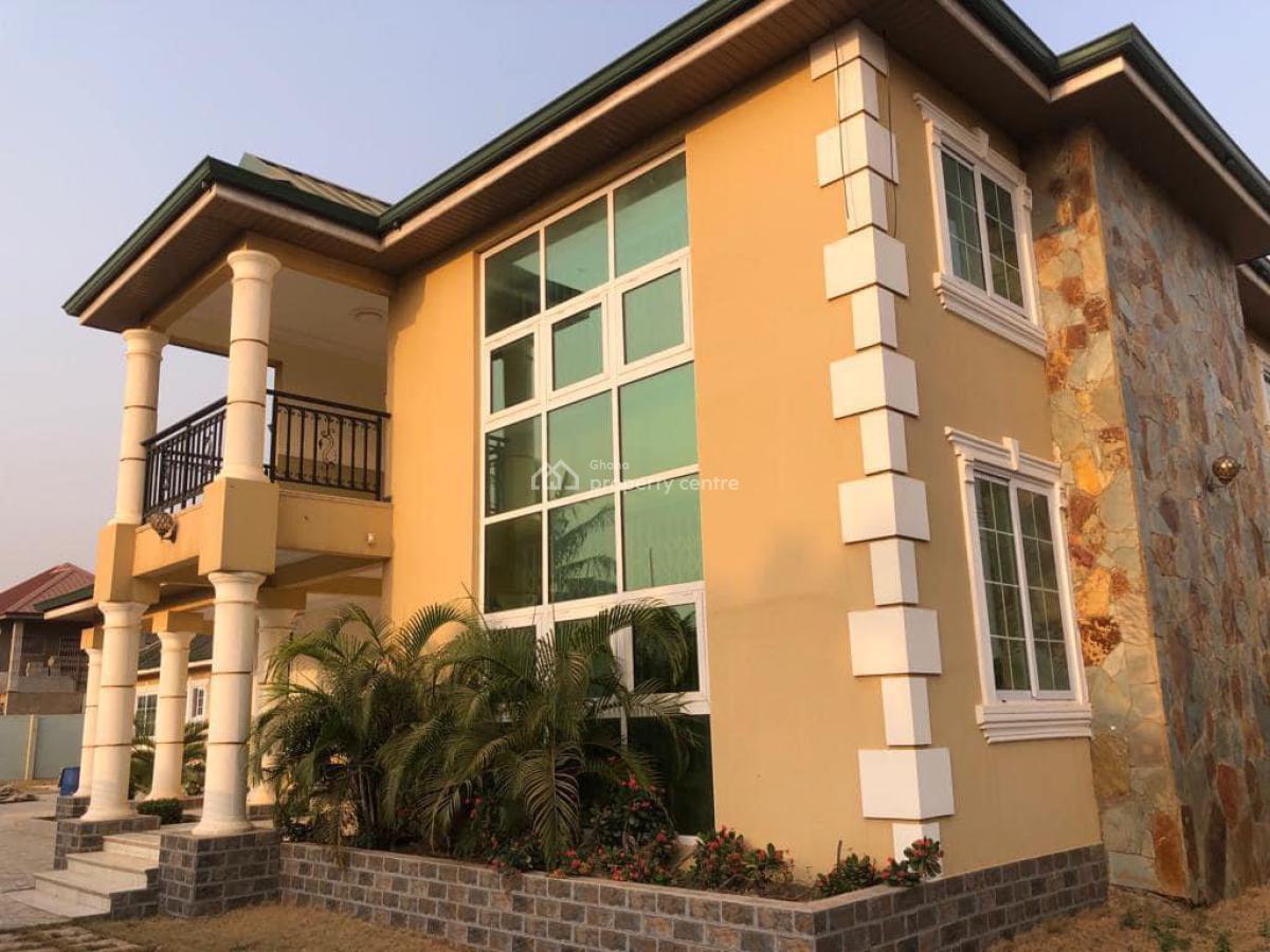 *new Fully Furnished & Titled 5brm Storey House on 2 Plots @ Amrahia,, Amrahia, Adenta Municipal, Accra, House for Sale