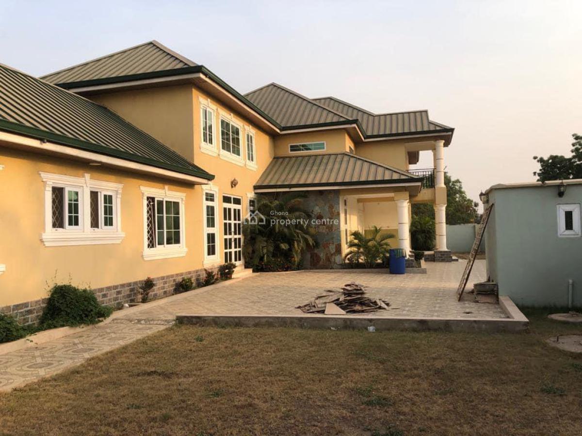 *new Fully Furnished & Titled 5brm Storey House on 2 Plots @ Amrahia,, Amrahia, Adenta Municipal, Accra, House for Sale