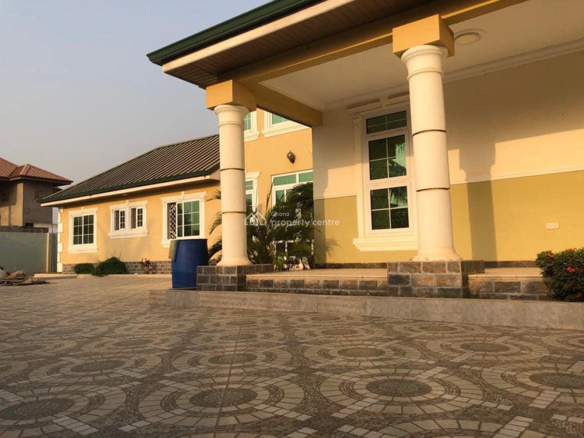 *new Fully Furnished & Titled 5brm Storey House on 2 Plots @ Amrahia,, Amrahia, Adenta Municipal, Accra, House for Sale