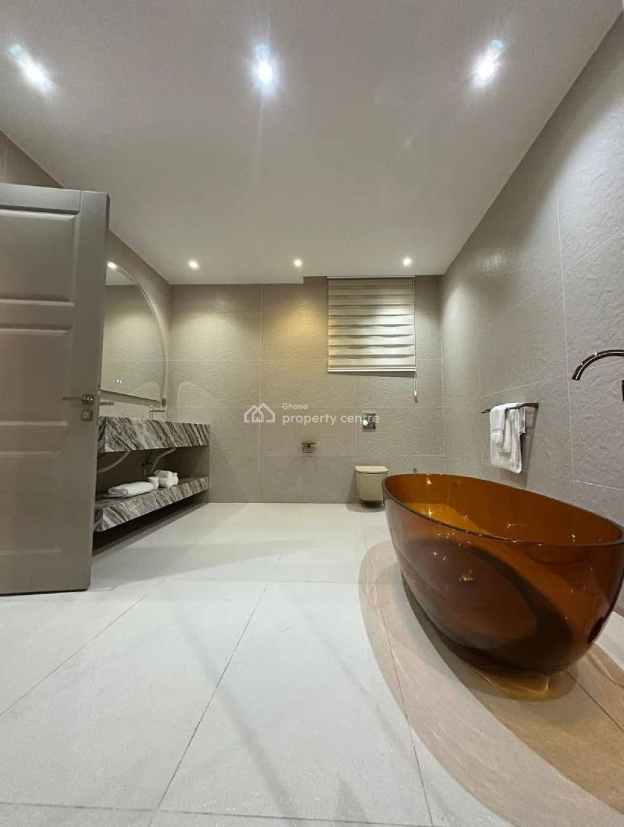 Fully Furnished 4 Bedroom One Storey Building with Swimming Pool., East Legon Hills, East Legon Hills, East Legon, Accra, Terraced Duplex for Sale