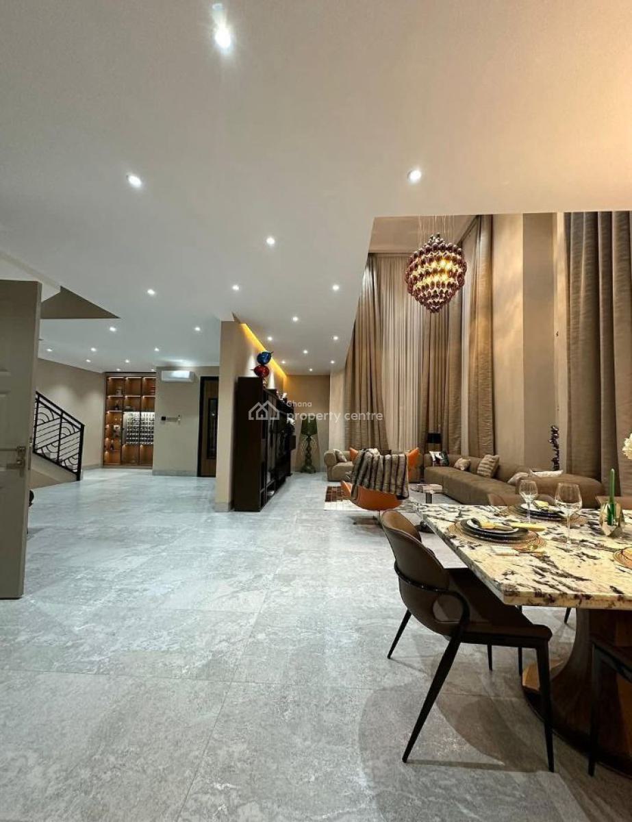 Fully Furnished 4 Bedroom One Storey Building with Swimming Pool., East Legon Hills, East Legon Hills, East Legon, Accra, Terraced Duplex for Sale