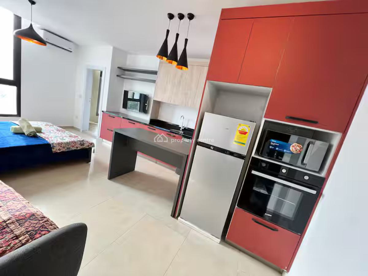 Furnished Studio Apartment with Swimming Pool and Gym, Cantonments, Accra, Single Room Self Contained Short Let