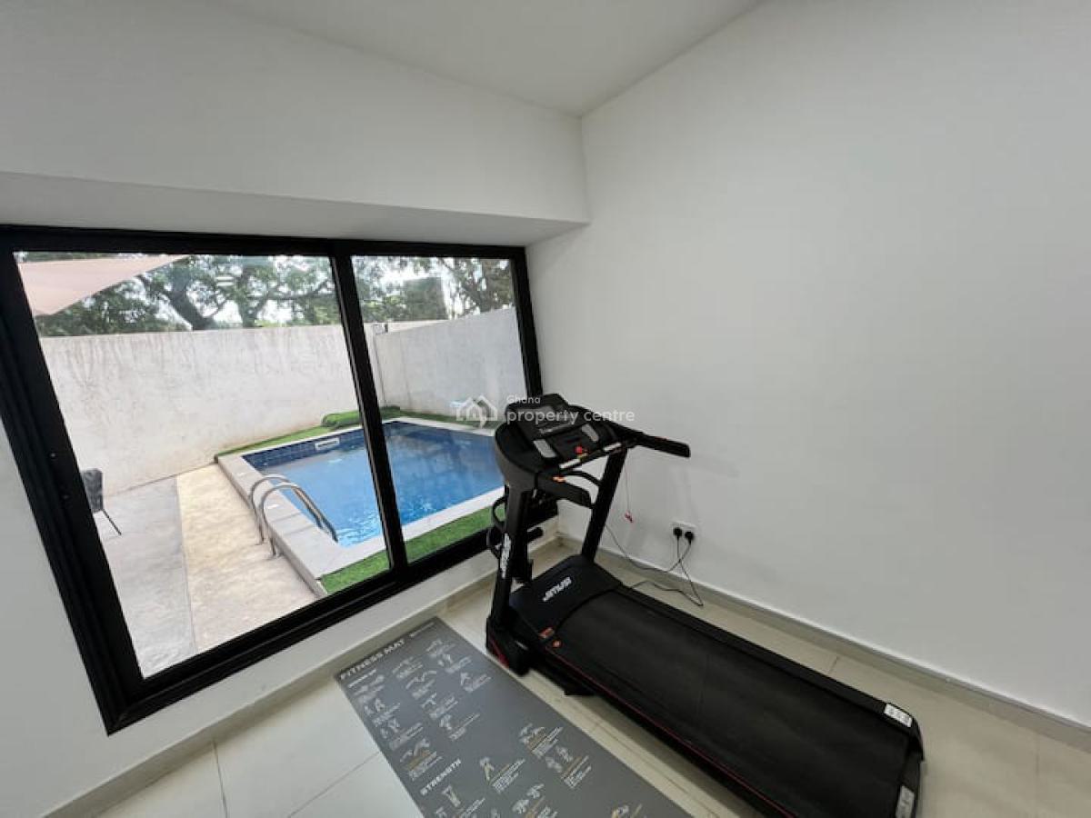 Furnished Studio Apartment with Swimming Pool and Gym, Cantonments, Accra, Single Room Self Contained Short Let