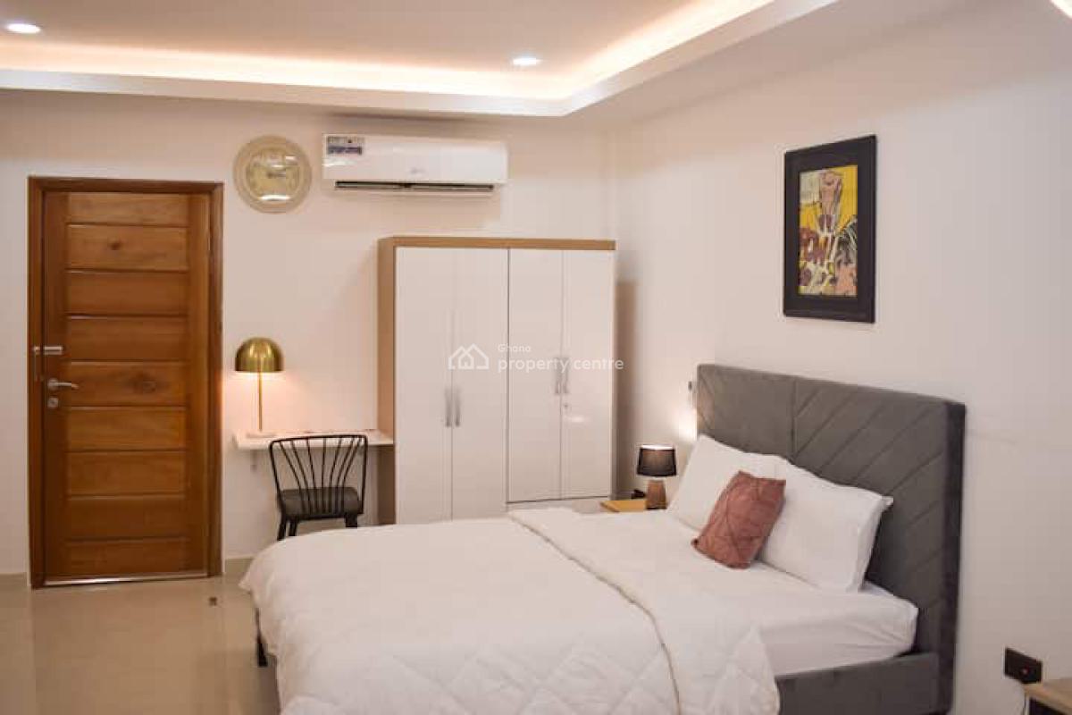 Furnished Studio Apartment with Swimming Pool and Gym, 37, Accra Metropolitan, Accra, Single Room Self Contained for Rent