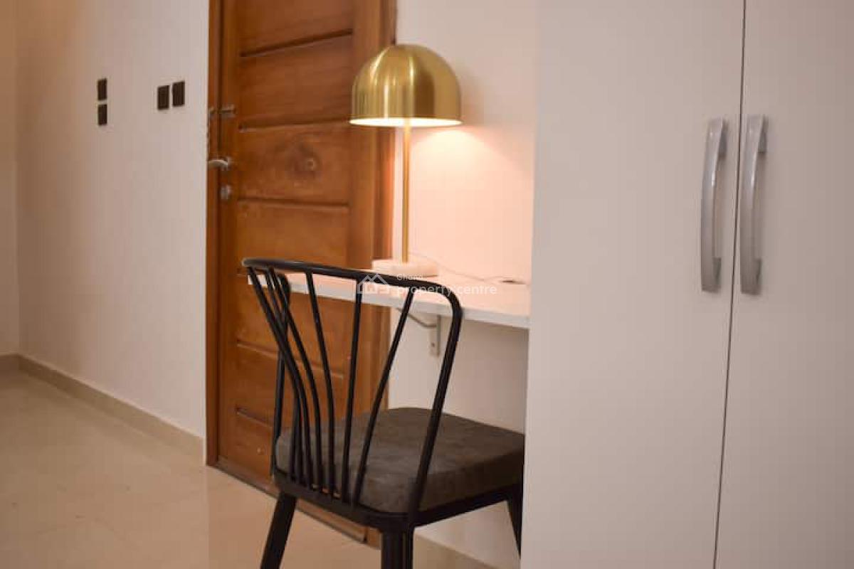 Furnished Studio Apartment with Swimming Pool and Gym, 37, Accra Metropolitan, Accra, Single Room Self Contained for Rent