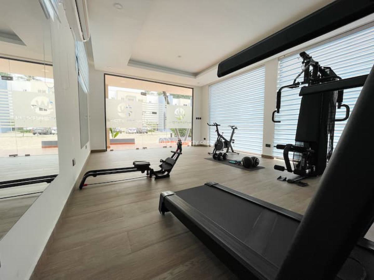 Furnished Studio Apartment with Swimming Pool and Gym, 37, Accra Metropolitan, Accra, Single Room Self Contained for Rent