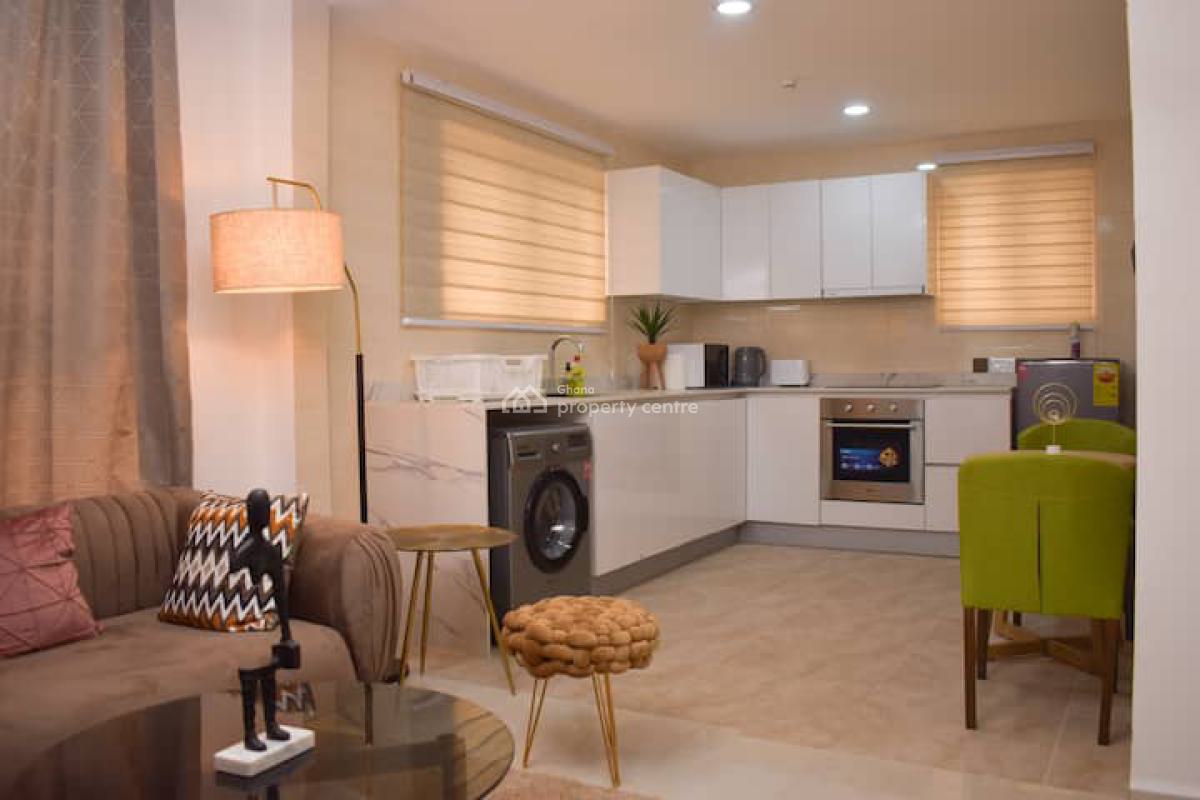 Furnished Studio Apartment with Swimming Pool and Gym, 37, Accra Metropolitan, Accra, Single Room Self Contained for Rent