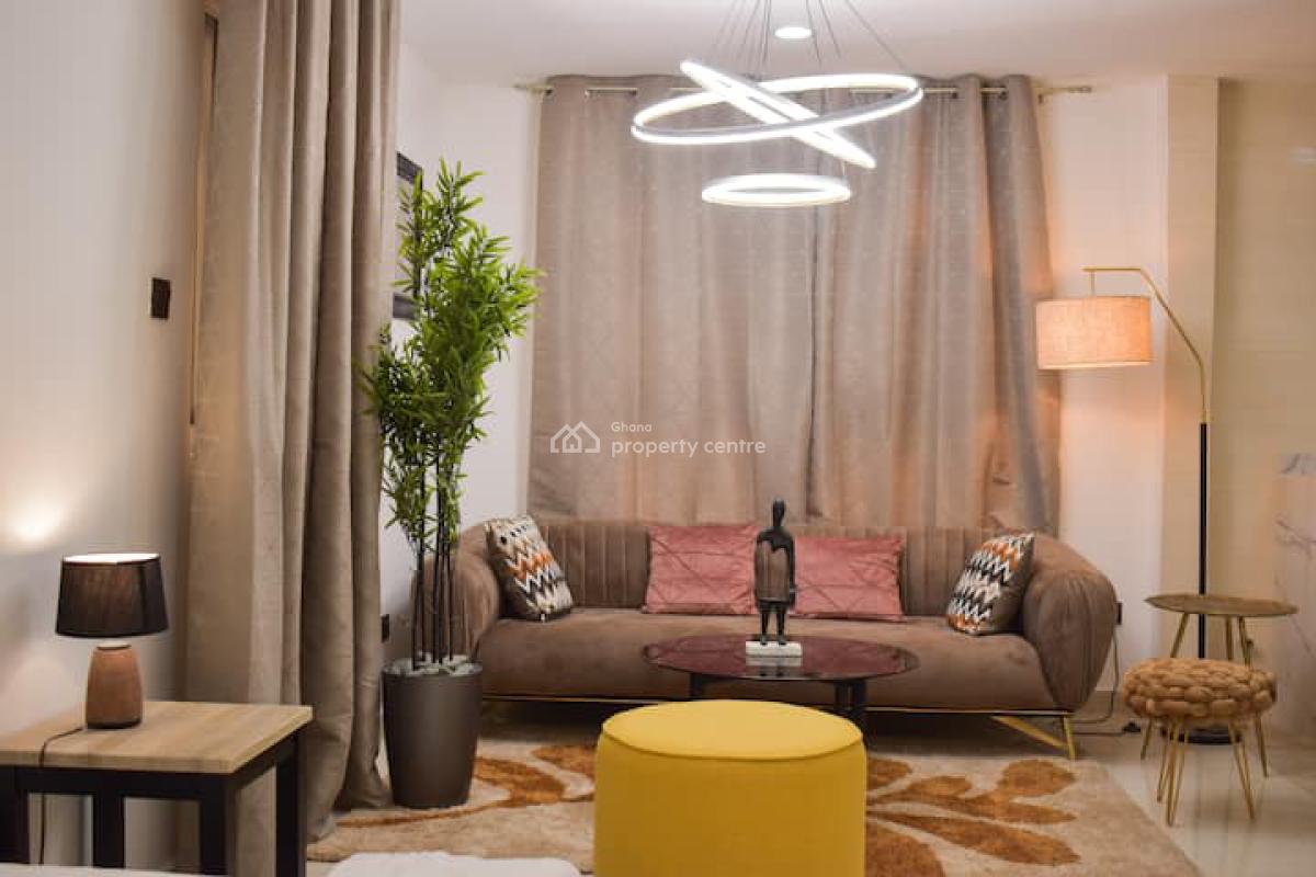 Furnished Studio Apartment with Swimming Pool and Gym, 37, Accra Metropolitan, Accra, Single Room Self Contained for Rent