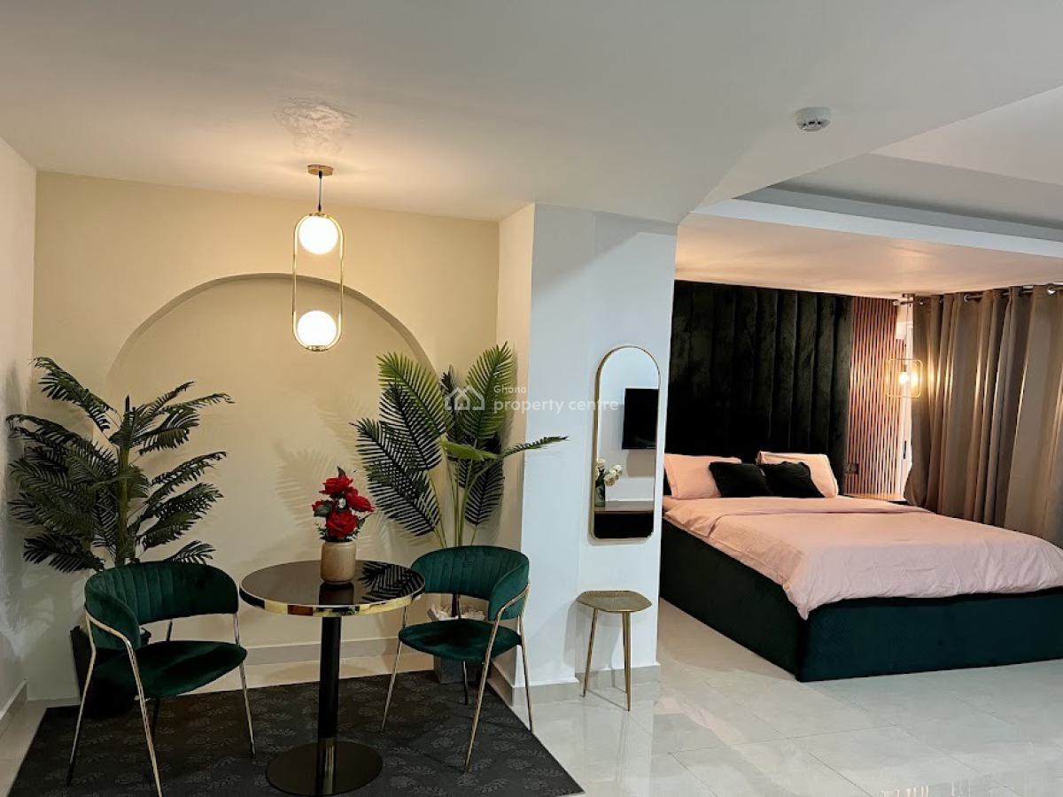 Furnished Studio with Swimming Pool and Gym, 37, Accra Metropolitan, Accra, Single Room Self Contained for Rent