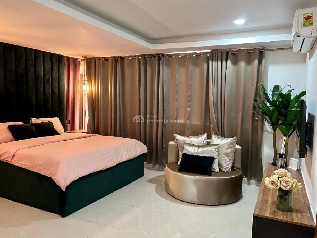 Furnished Studio with Swimming Pool and Gym, 37, Accra Metropolitan, Accra, Single Room Self Contained for Rent