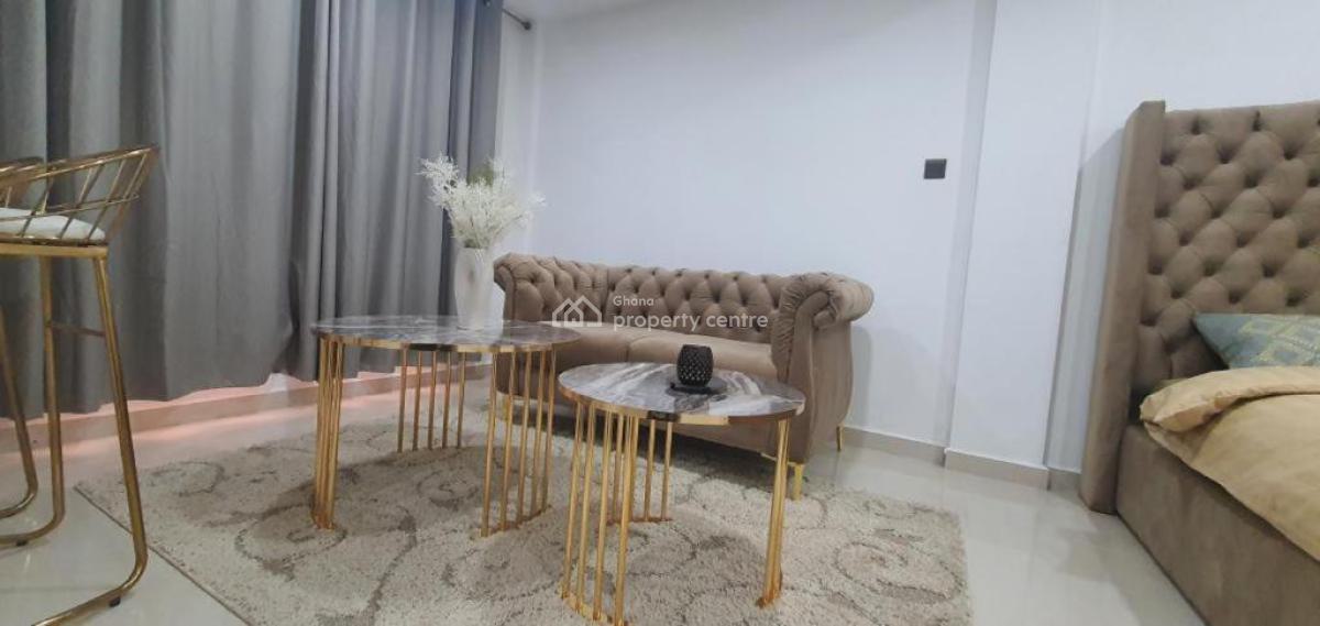 Furnished Studio with Swimming Pool and Gym, Accra Metropolitan, Accra, Single Room Self Contained for Rent