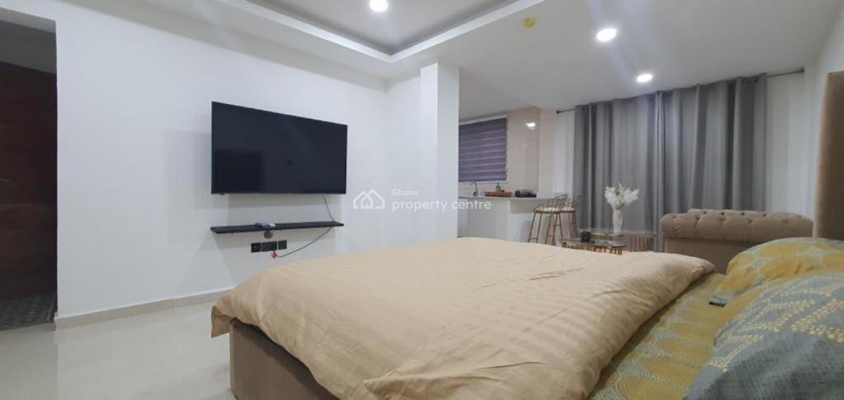 Furnished Studio with Swimming Pool and Gym, Accra Metropolitan, Accra, Single Room Self Contained for Rent