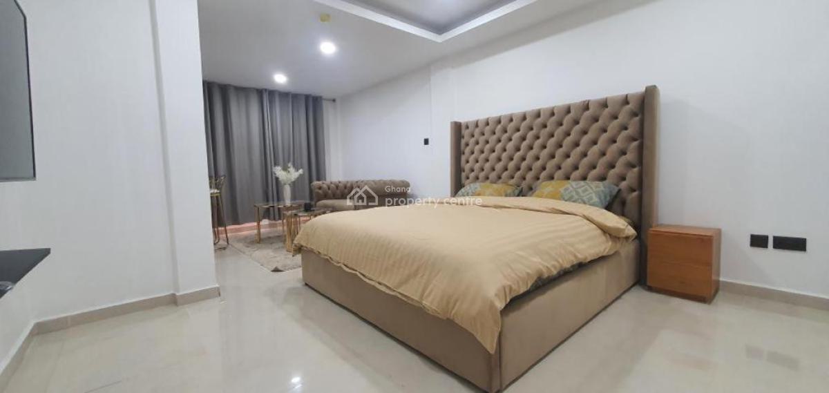 Furnished Studio with Swimming Pool and Gym, Accra Metropolitan, Accra, Single Room Self Contained for Rent
