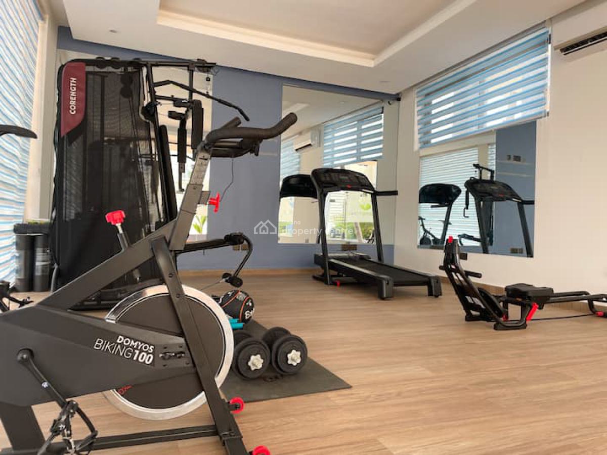 Furnished Studio with Swimming Pool and Gym, Accra Metropolitan, Accra, Single Room Self Contained for Rent