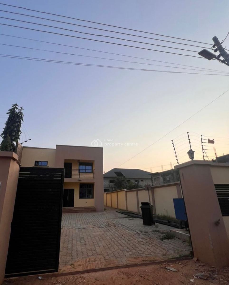 3 Bedroom Duplex with Staff Quarters, Mahama Road, East Airport, Airport Residential Area, Accra, Semi-detached Duplex for Sale