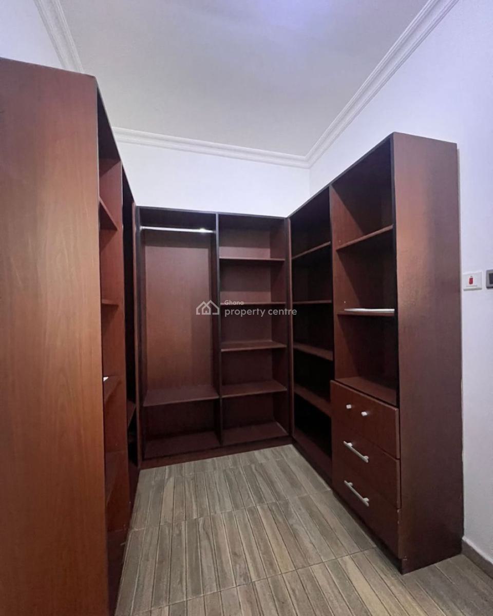 3 Bedroom Duplex with Staff Quarters, Mahama Road, East Airport, Airport Residential Area, Accra, Semi-detached Duplex for Sale