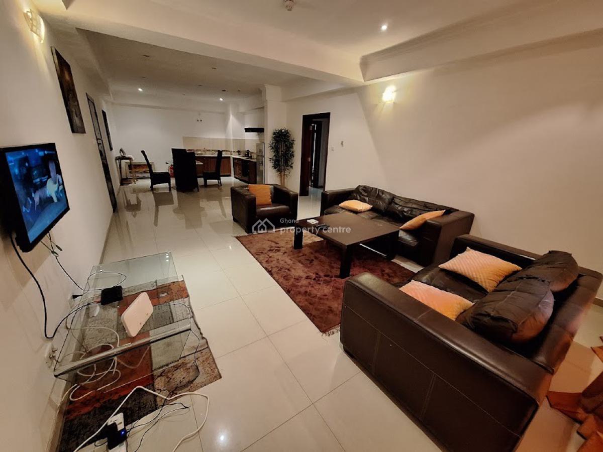 Furnished 2 Bedroom Apartment with Swimming Pool and Gym, Airport Residential Area, Accra, Apartment for Rent