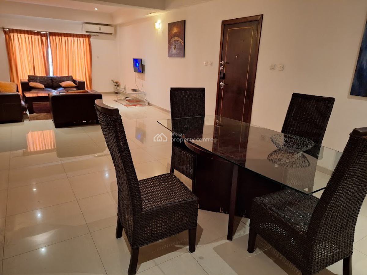 Furnished 2 Bedroom Apartment with Swimming Pool and Gym, Airport Residential Area, Accra, Apartment for Rent