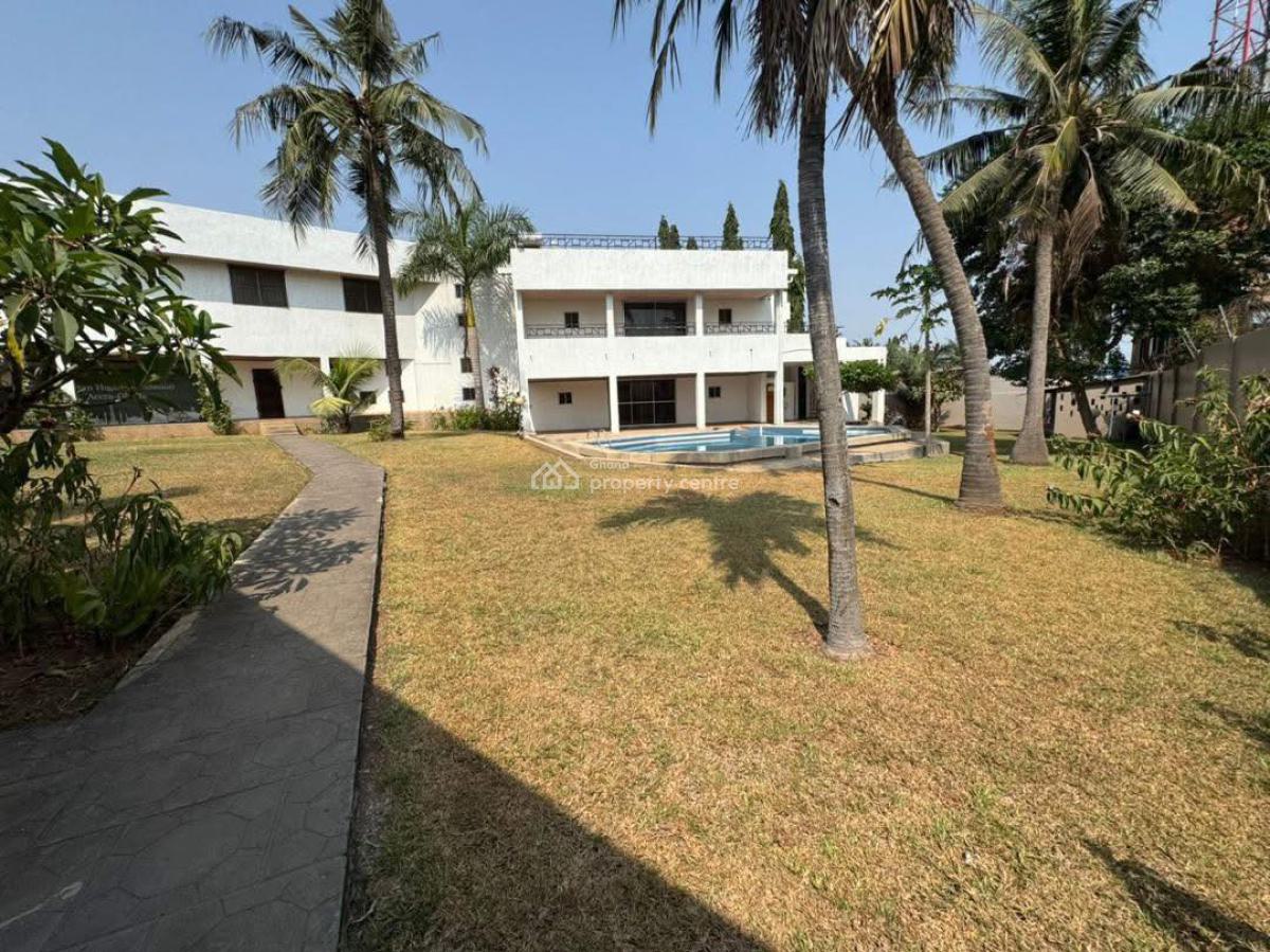 Executive Commercial/residential 5-bedroom, Abelemkpe, Accra, House for Rent