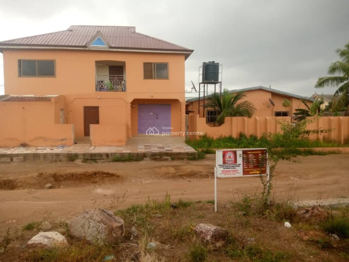 6 Bedroom of 3 Apartments Storey + Shop, Lamptey Mills. Afajoy School Area, Kasoa, Awutu-senya East, Central Region, Apartment for Sale