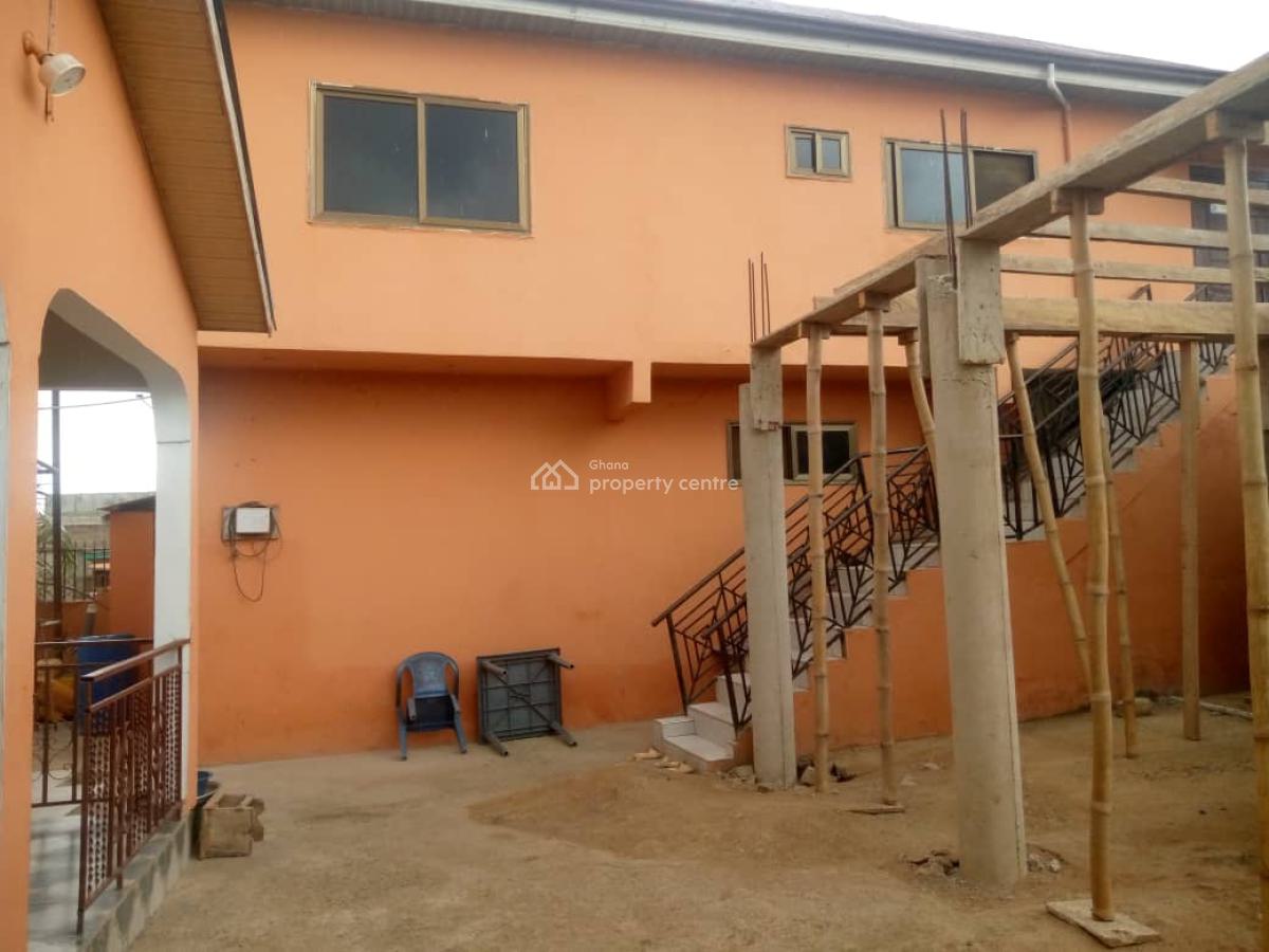 6 Bedroom of 3 Apartments Storey + Shop, Lamptey Mills. Afajoy School Area, Kasoa, Awutu-senya East, Central Region, Apartment for Sale