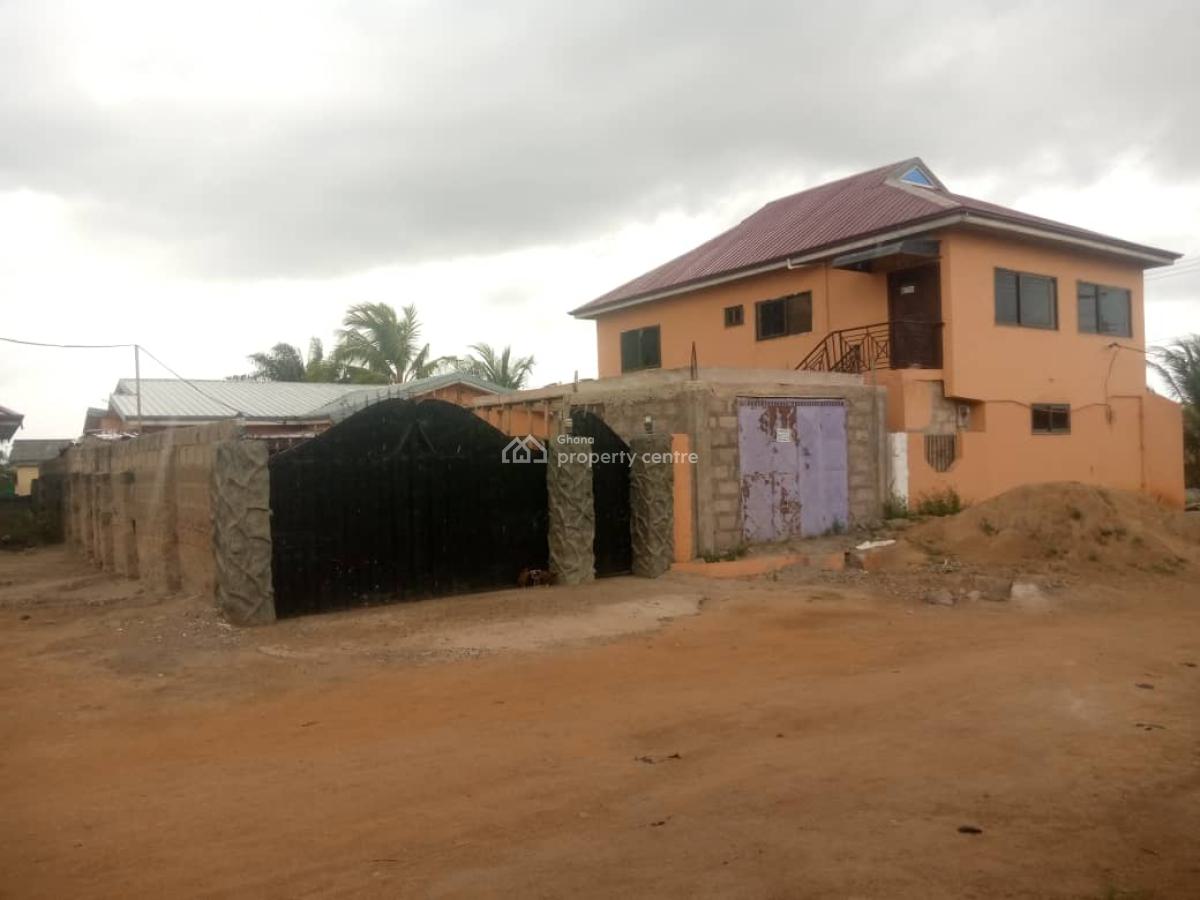 6 Bedroom of 3 Apartments Storey + Shop, Lamptey Mills. Afajoy School Area, Kasoa, Awutu-senya East, Central Region, Apartment for Sale