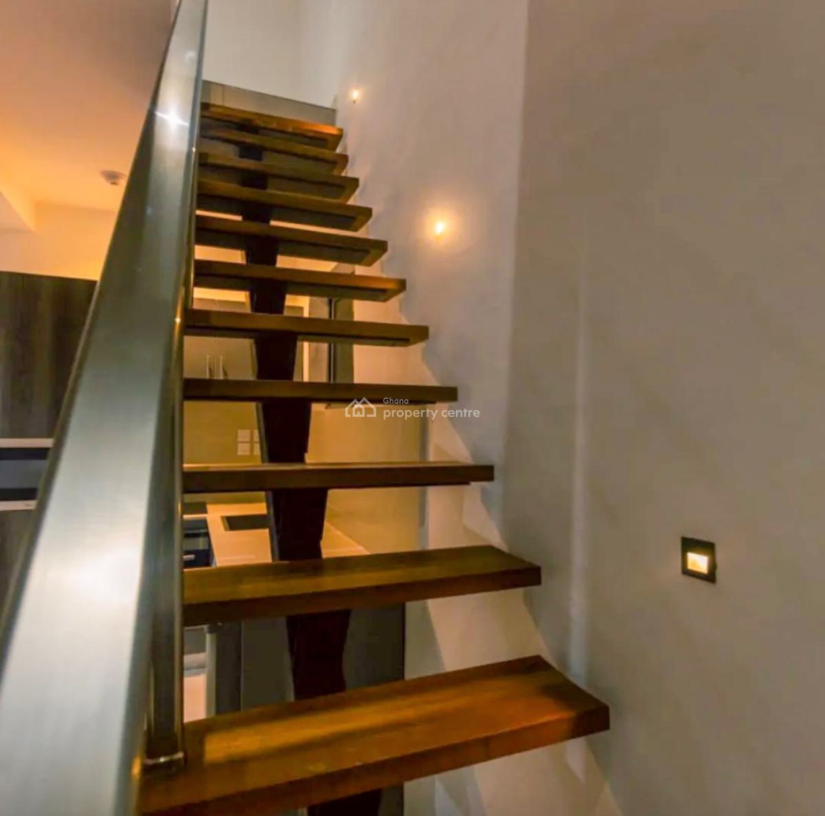 Furnished One Bedroom Loft with Swimming Pool and Gym, Mahama Road, East Airport, Airport Residential Area, Accra, Apartment for Rent