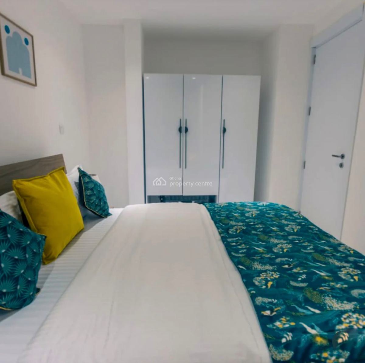 Furnished One Bedroom Loft with Swimming Pool and Gym, Mahama Road, East Airport, Airport Residential Area, Accra, Apartment for Rent