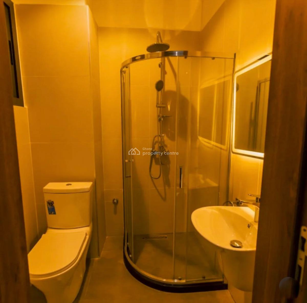 Furnished One Bedroom Loft with Swimming Pool and Gym, Mahama Road, East Airport, Airport Residential Area, Accra, Apartment for Rent