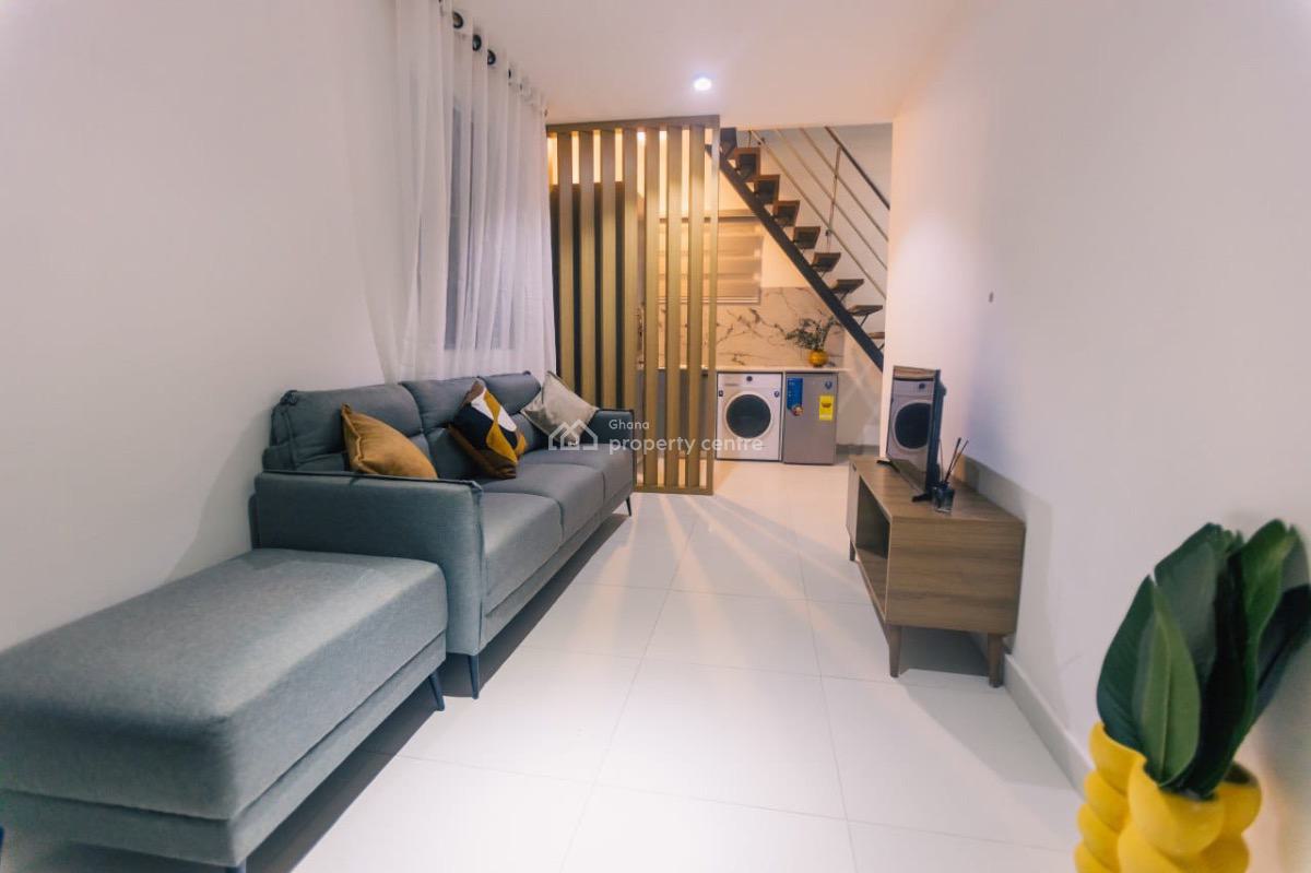 Furnished One Bedroom Loft with Swimming Pool and Gym, Mahama Road, East Airport, Airport Residential Area, Accra, Apartment for Rent