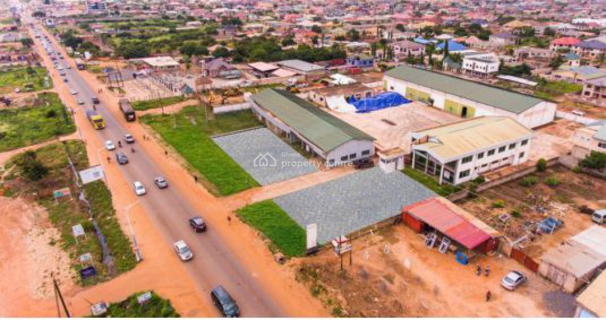 Office Spaces, Show Room and Warehouse. Price Negotiable., Community 25 N1 Highway Dawenya Prampram Road., Community 25, Tema, Accra, Commercial Property for Sale