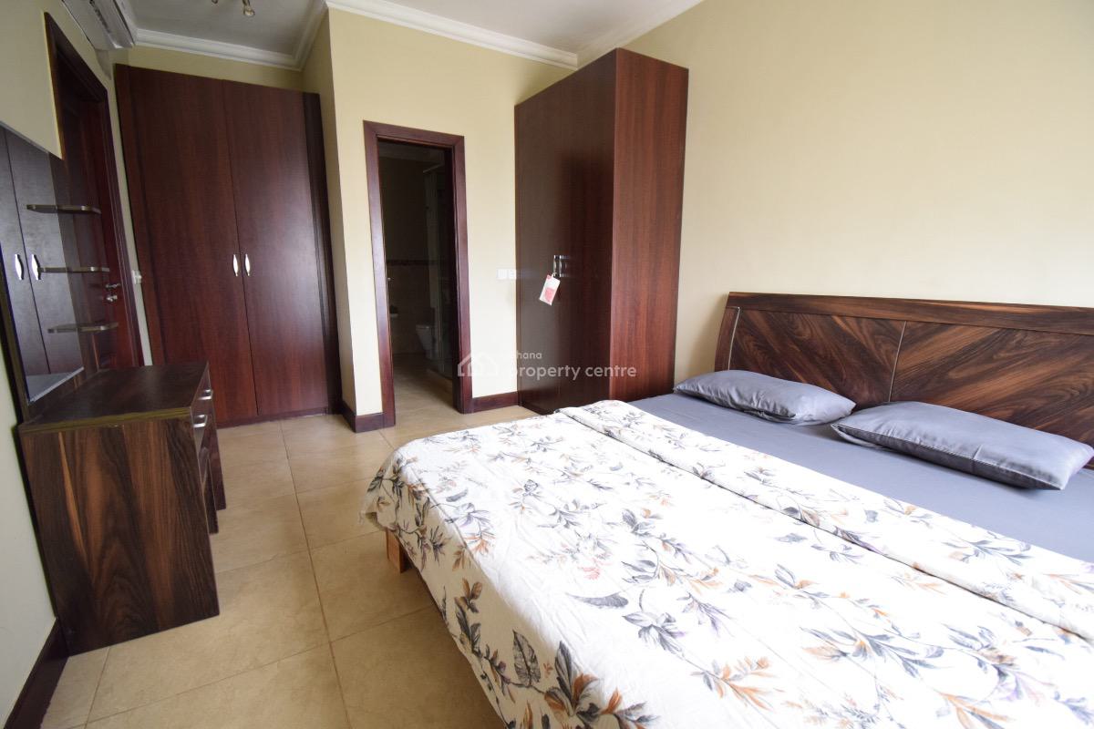 Furnished 1 Bedroom Apartment with Swimming Pool and Gym, Cantonments, Accra, Mini Flat for Rent